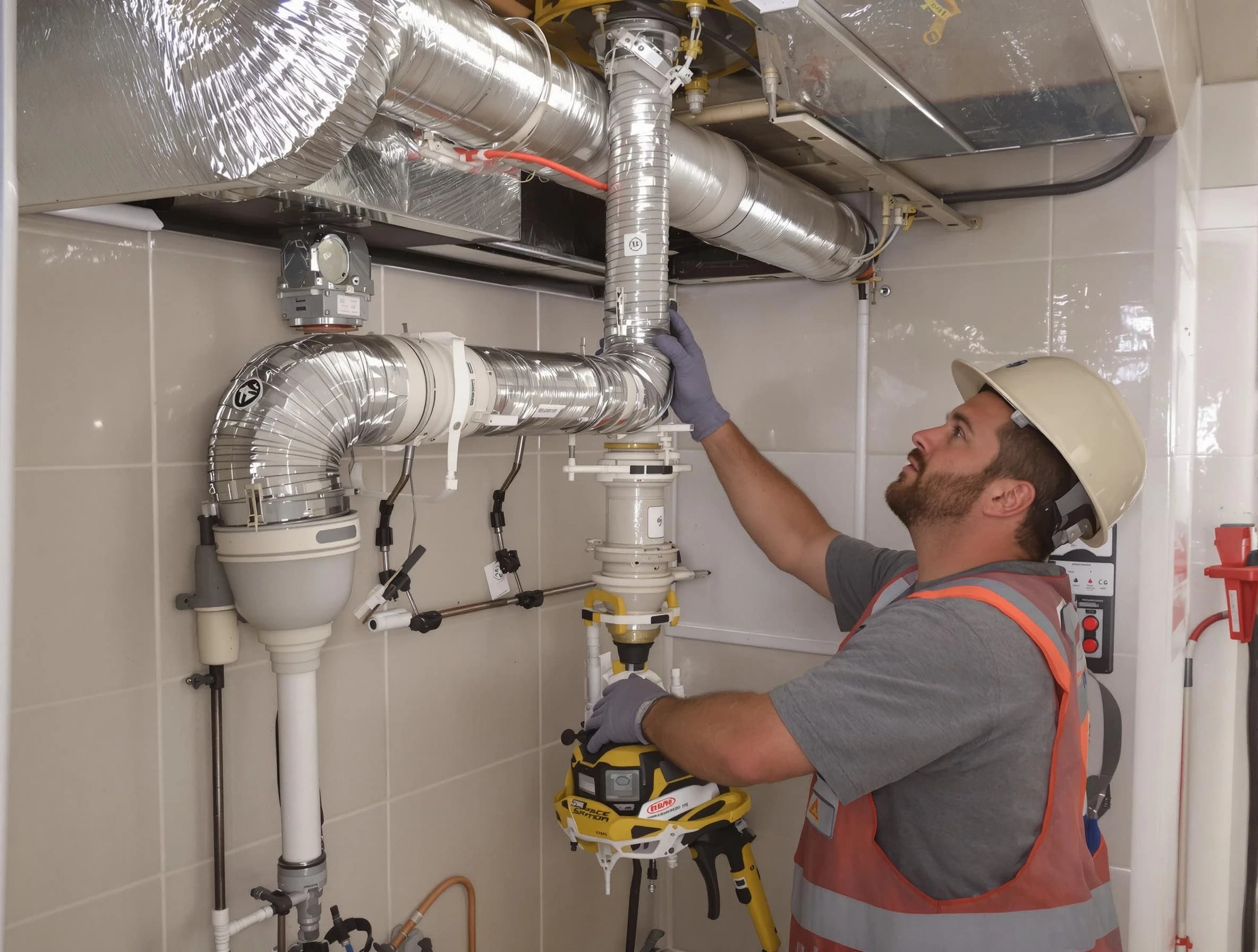 Millcreek Dryer Vent Cleaning expert performing professional dryer vent repair and installation in Millcreek