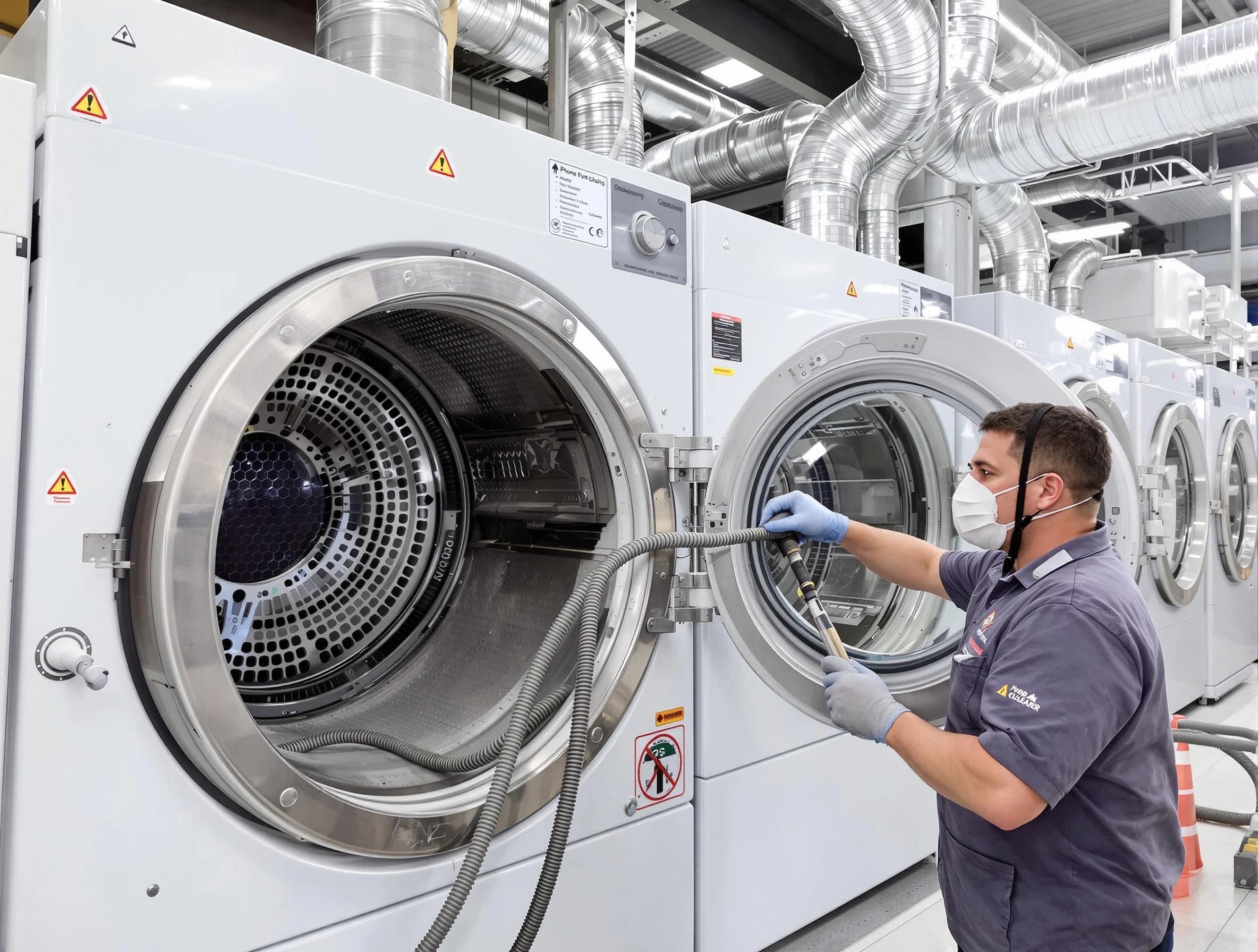 Industrial-grade dryer vent cleaning by Millcreek Dryer Vent Cleaning in Millcreek