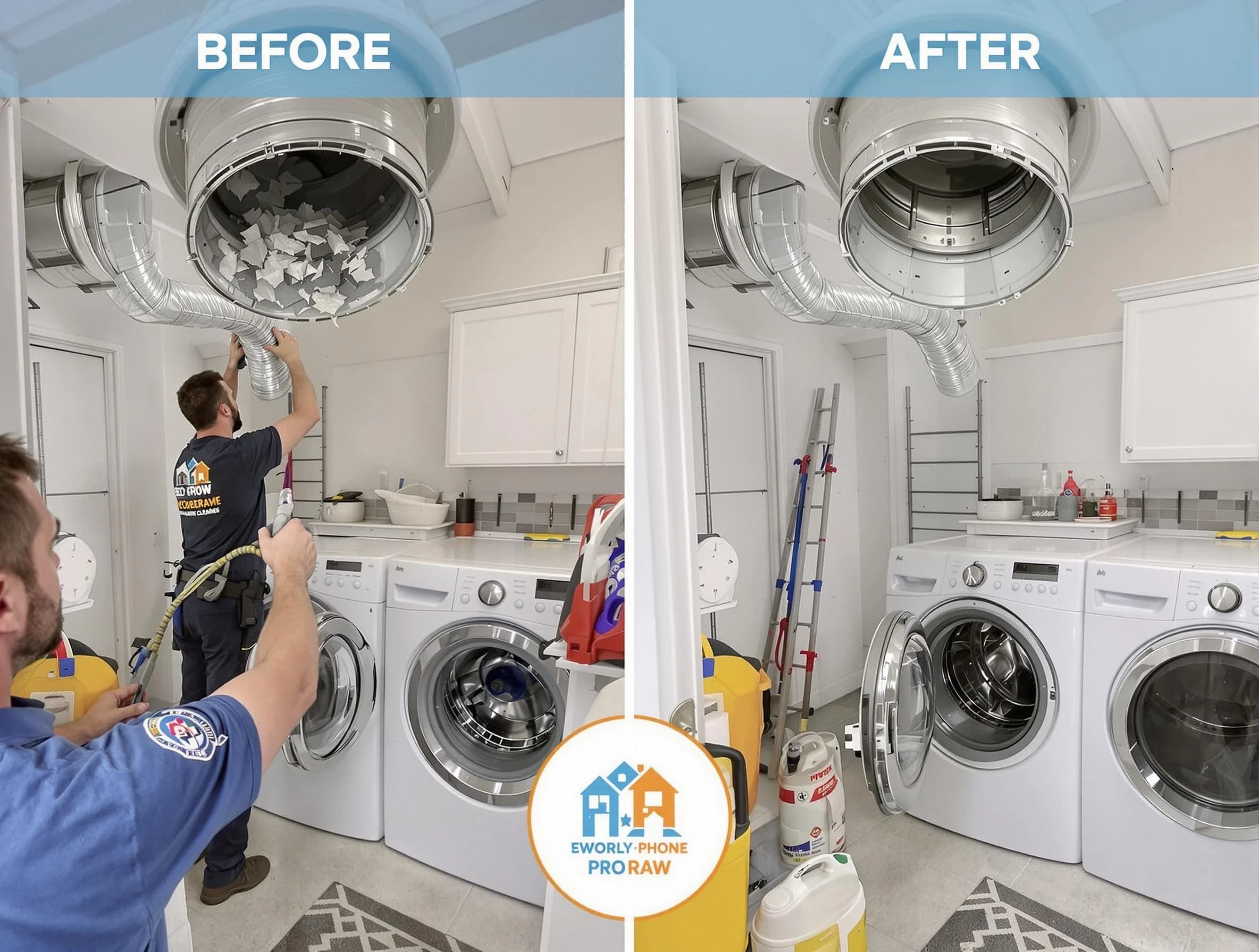 Residential dryer vent cleaning by Millcreek Dryer Vent Cleaning in Millcreek