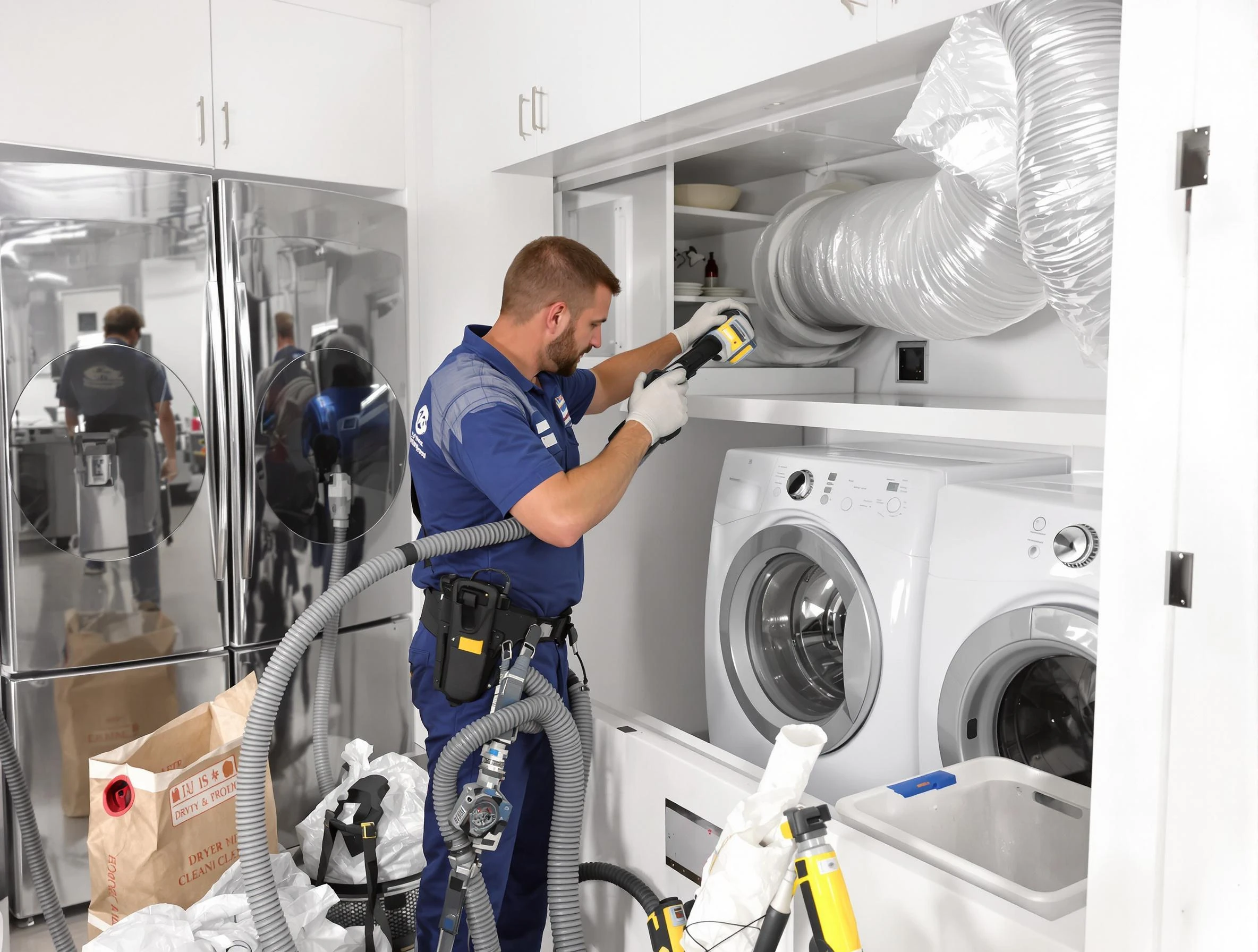 Professional duct cleaning by Millcreek Dryer Vent Cleaning in Millcreek
