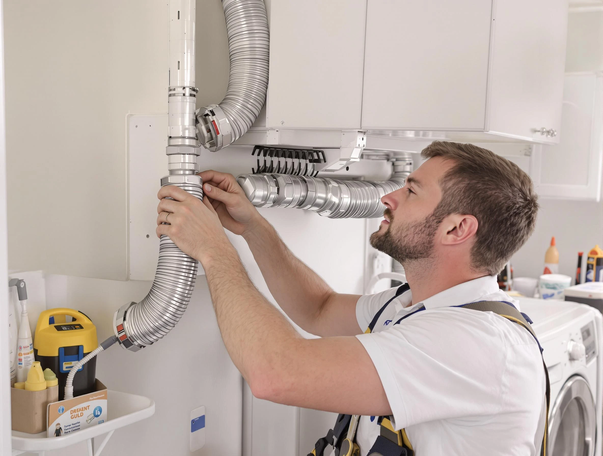 Professional dryer vent repair and installation by Millcreek Dryer Vent Cleaning in Millcreek